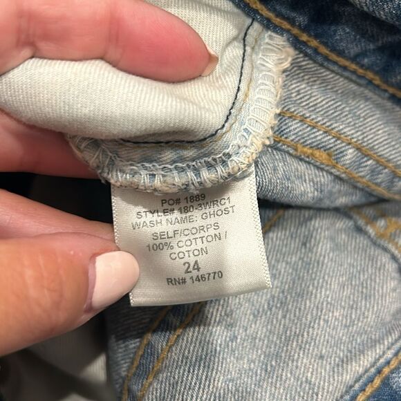 Re/Done Cropped Jeans, Size 24 - Picture 12 of 12